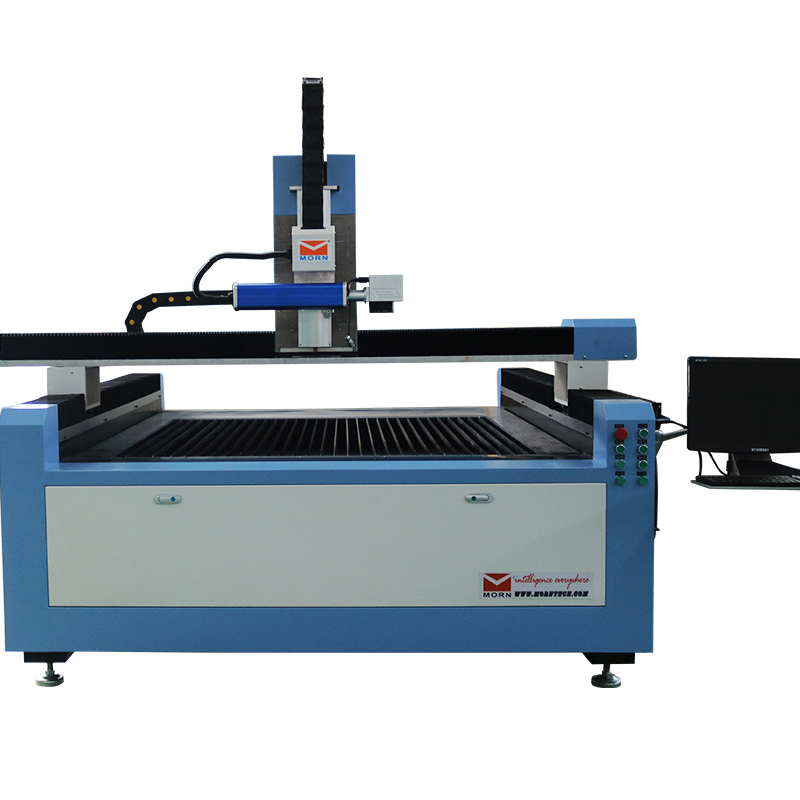 großformatige faser laser marking - maschine